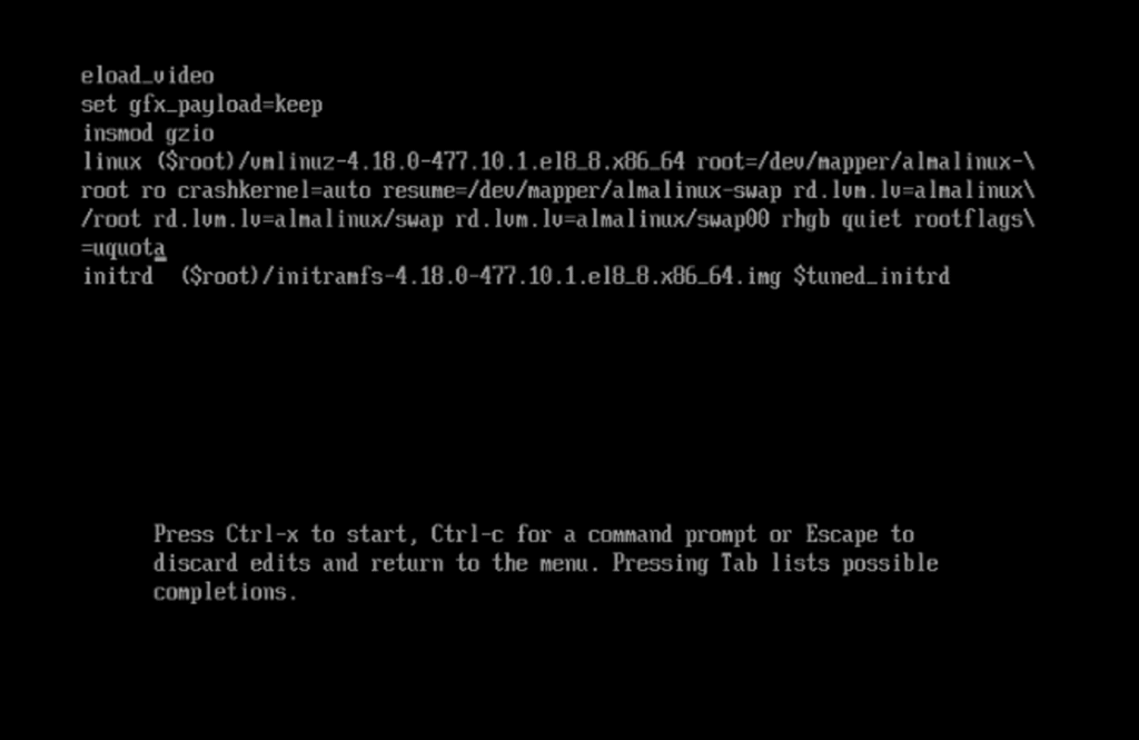 Step-by-Step Guide to Reset AlmaLinux Root Password on ESXi